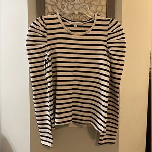 Like New Rebecca Minkoff - the Janine Long Sleeve is pleated .